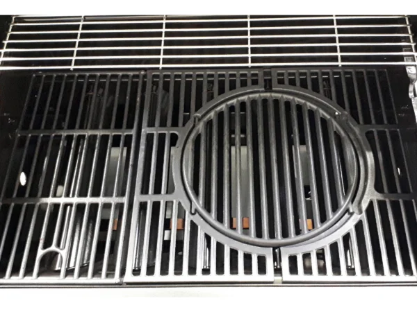 Justus BBQ Gasgrill-Küche Juno 5 Hauptbrenner und 1 Seitenbrenner Edelstahl – Image 9