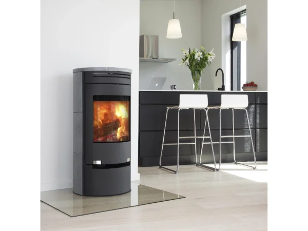 Aduro Kaminofen 1.1 SK mit Aduro Tronic Speckstein Grau 6 kW EEK: A+ – Image 2