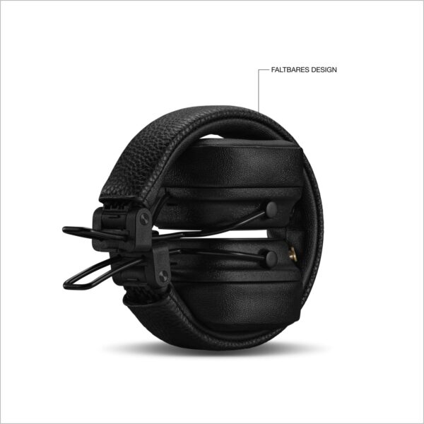 Marshall Major V kabelloser On-Ear Kopfhörer schwarz – Image 3