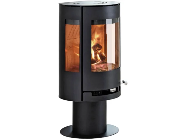 Aduro Kaminofen 9.3 mit Aduro Tronic Stahl Schwarz 6 kW EEK: A+
