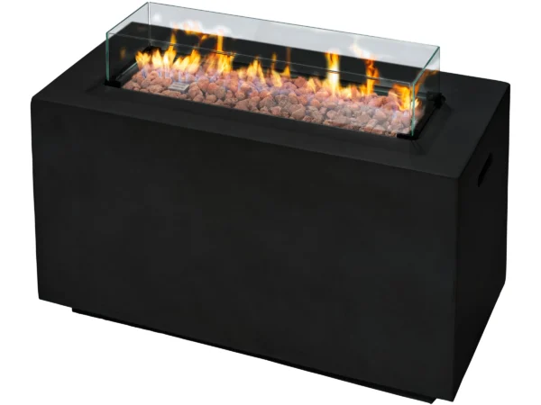 Amare Gas-Feuerstelle für den Außenbereich Schwarz – Image 2