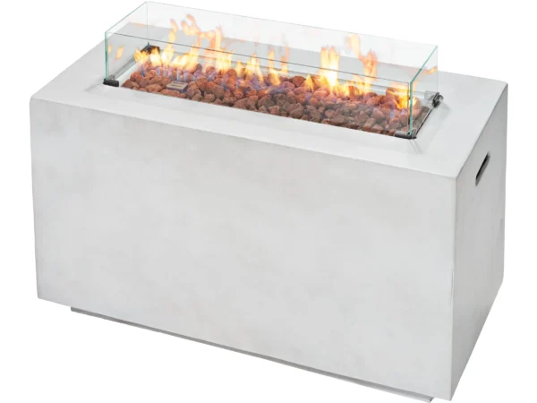 Amare Gas-Feuerstelle für den Außenbereich Grau – Image 2