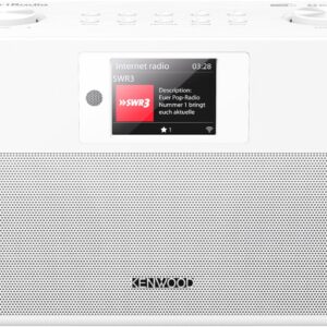 Kenwood CR-ST100S Internetradio weiß