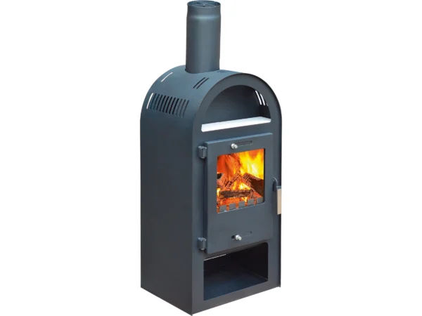 Kaminofen Magna 3.0 (UNI-1963 3.0) Stahl Schwarz 7 kW EEK: A