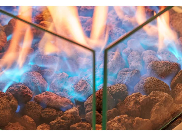 Amare Gas-Feuerstelle für den Außenbereich Quadratisch Grau – Image 5