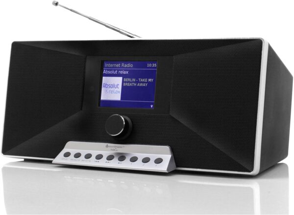 soundmaster IR3500SW Internetradio schwarz