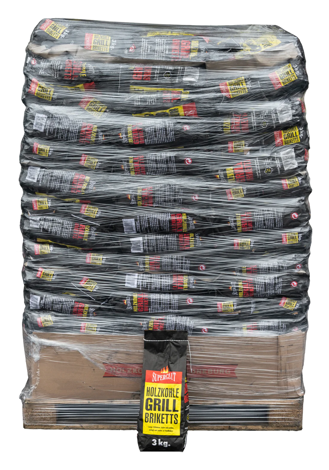 Holzkohlebriketts Palette – Image 3