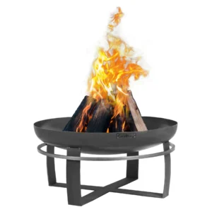CookKing Feuerschale Stahl Viking Ø 80 cm x 36 cm Schwarz