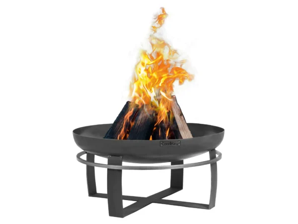 CookKing Feuerschale Stahl Viking Ø 80 cm x 36 cm Schwarz