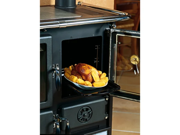 La Nordica Küchenherd Rosetta Naturstein 7,2 kW EEK: A+ gratis Anzündpapier – Image 3