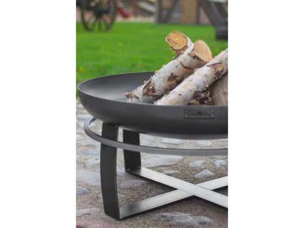 CookKing Feuerschale Stahl Viking Ø 80 cm x 36 cm Schwarz – Image 3