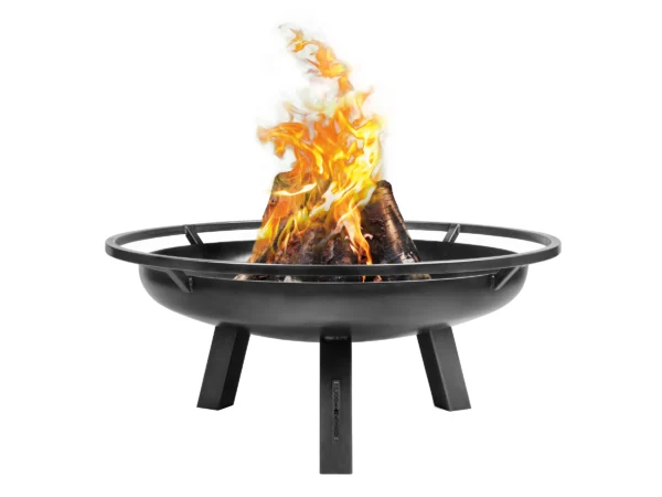 CookKing Feuerschale Stahl Porto Ø 60 cm x 39 cm Schwarz