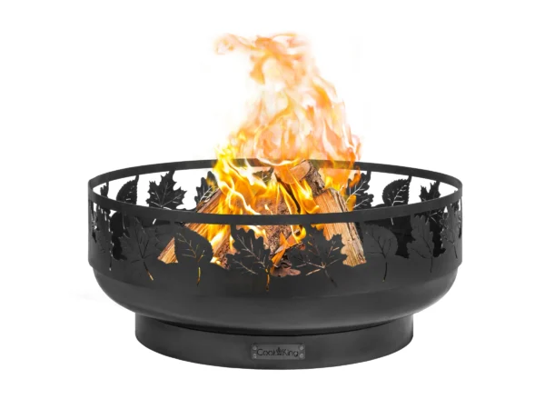 CookKing Feuerschale Stahl Toronto Ø 80 cm x 33 cm Schwarz