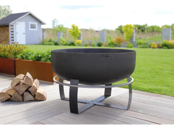 CookKing Feuerschale Stahl XXL Viking Ø 80 cm x 50 cm Schwarz – Image 2