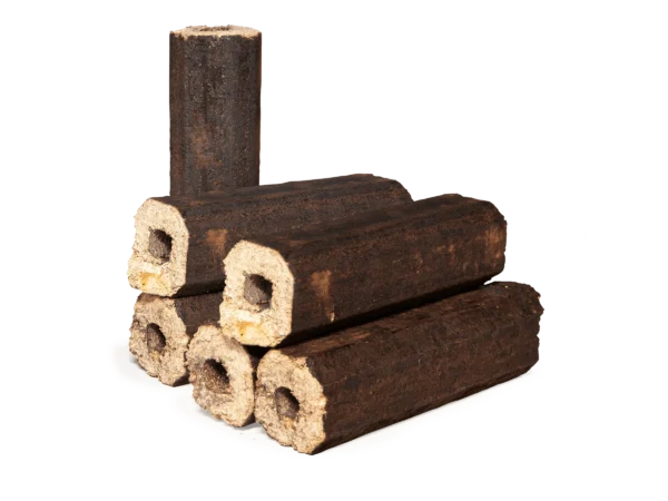 Heizfuxx Holzbriketts Pinikay Octagon 10kg x 30 Gebinde 300kg Palette – Image 3