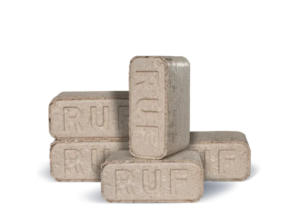 Heizfuxx Holzbriketts Ruf Original Red 10kg x 30 Gebinde 300kg Palette – Image 2