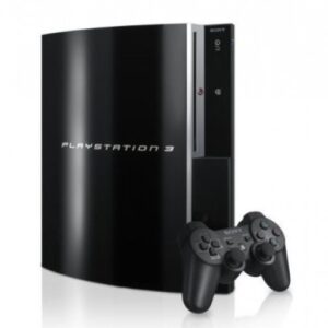 PS3 - Konsole FAT 500GB #schwarz + Original Controller (gebraucht)