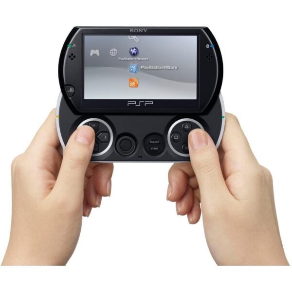 PSP - Konsole PSP GO #Piano Black / schwarz + Netzteil (gebraucht) NEUWERTIG – Image 2