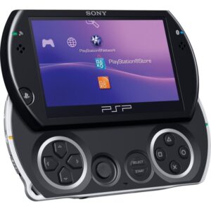 PSP - Konsole PSP GO #Piano Black / schwarz + Netzteil (gebraucht) NEUWERTIG