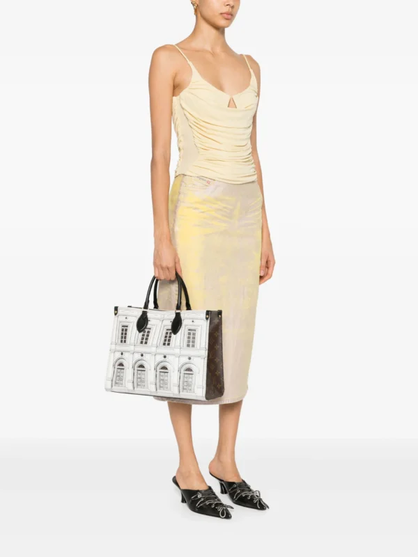 x Fornasetti 2021 OnTheGo Architettura MM Handtasche – Image 2