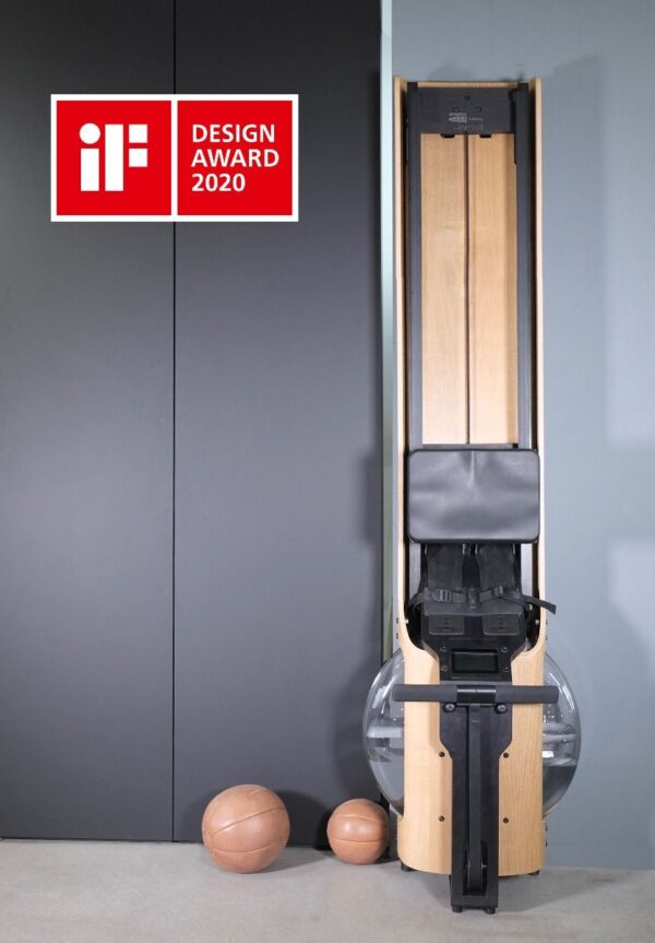 Stil-Fit Rudergerät FLOW ONE Walnuss – Image 3