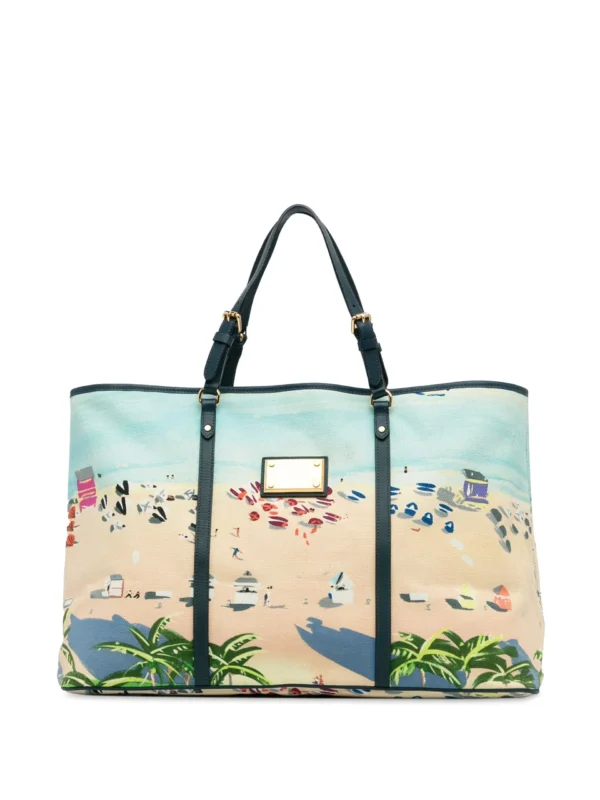 2011 pre-owned Louis Vuitton Ailleurs Cabas Promenade GM Handtasche