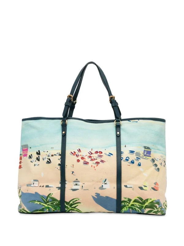 2011 pre-owned Louis Vuitton Ailleurs Cabas Promenade GM Handtasche – Image 2
