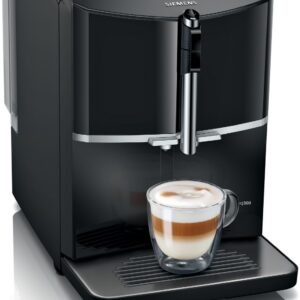 Siemens EQ 300 Kaffeevollautomat klavierlack schwarz