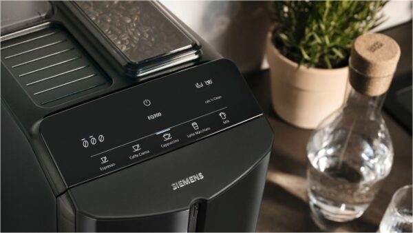 Siemens EQ 300 Kaffeevollautomat klavierlack schwarz – Image 2