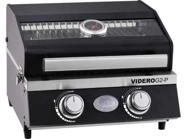 Rösle Gasgrill BBQ-Portable Videro G2-P 50 mbar Schwarz