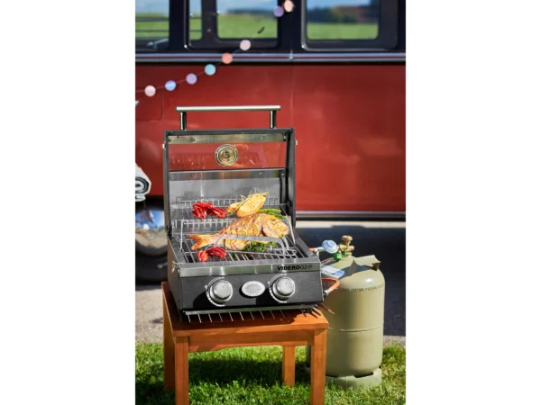 Rösle Gasgrill BBQ-Portable Videro G2-P 50 mbar Schwarz – Image 5