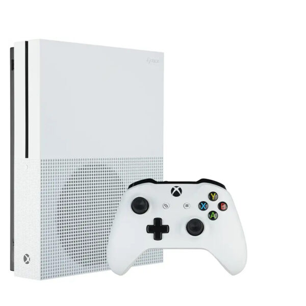 Xbox One - Konsole Slim 1TB All Digital #weiß + Original Controller (sehr guter Zustand) (gebraucht)