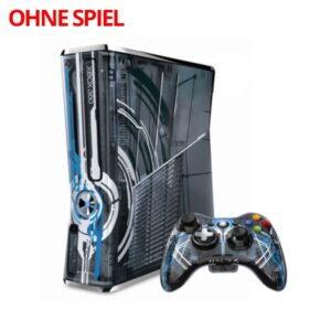 Xbox 360 - Konsole Slim 320GB #Halo 4 Edition + Original Controller + Zubehör (ohne Spiel) (gebraucht)