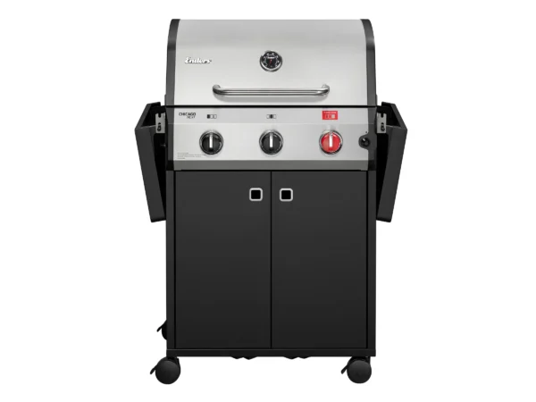 Enders Gasgrill Chicago Next 3 Brenner R Turbo Schwarz-Edelstahl – Image 2