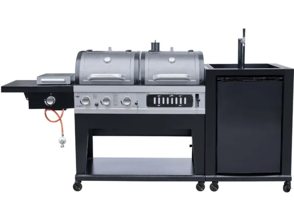 El Fuego Kombigrill 3 in 1 mit Bierkühler und Zapfanlage