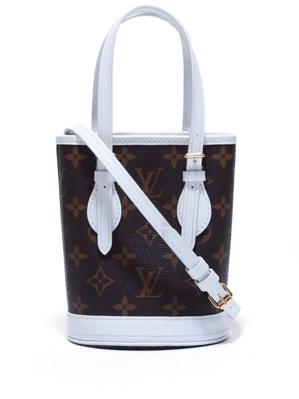 Mini-Handtasche mit Monogramm