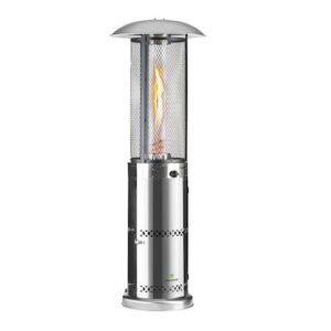Blumfeldt Goldflame Deluxe Terrassenheizstrahler Silber