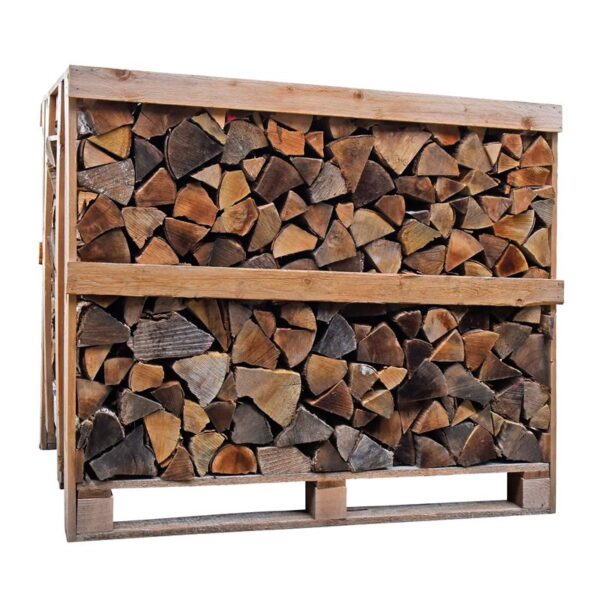 Kaminholz Brennholz Feuerholz 1 rm Holz Buche Eiche ofenfertig gespalten trocken – Image 2